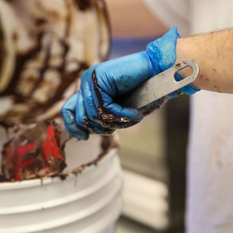 Thumbnail: Industrial Blue Vinyl Gloves - Smooth / PF