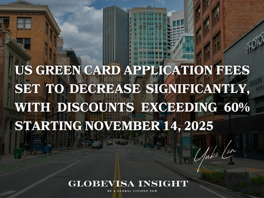 US Green Card Application Fees Set to Decrease Significantly, with Discounts Exceeding 60% Starting November 14, 2025