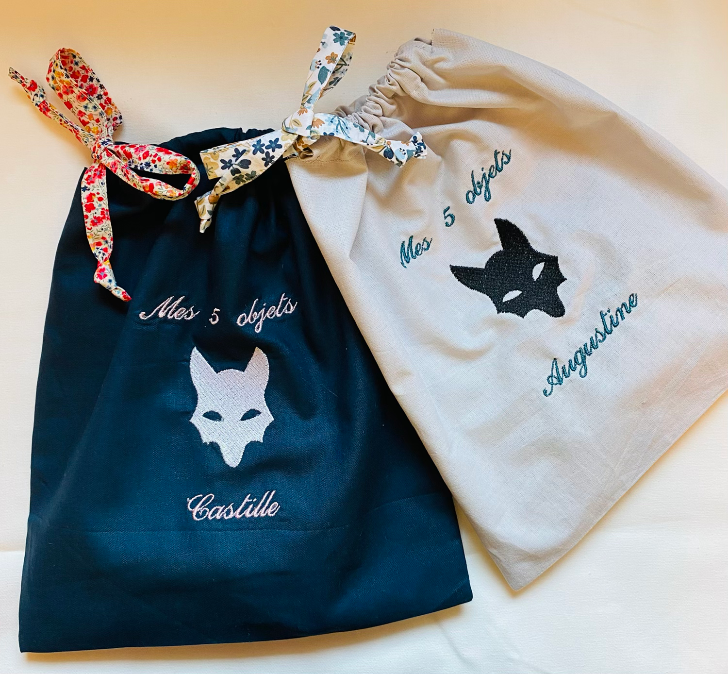 Sac 5 objets louvette/louveteau