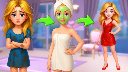 valentines makeover game