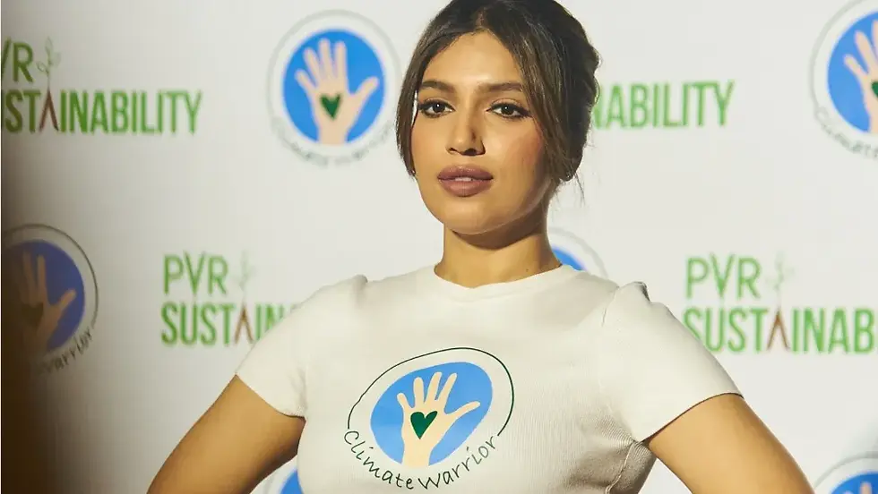 Bhumi Pednekar: Celebrity and Environmental Activism Hand in Hand