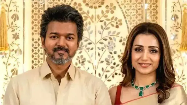 Vijay and Trisha Krishnan