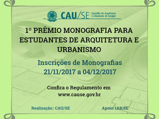 1º Prêmio de Monografia