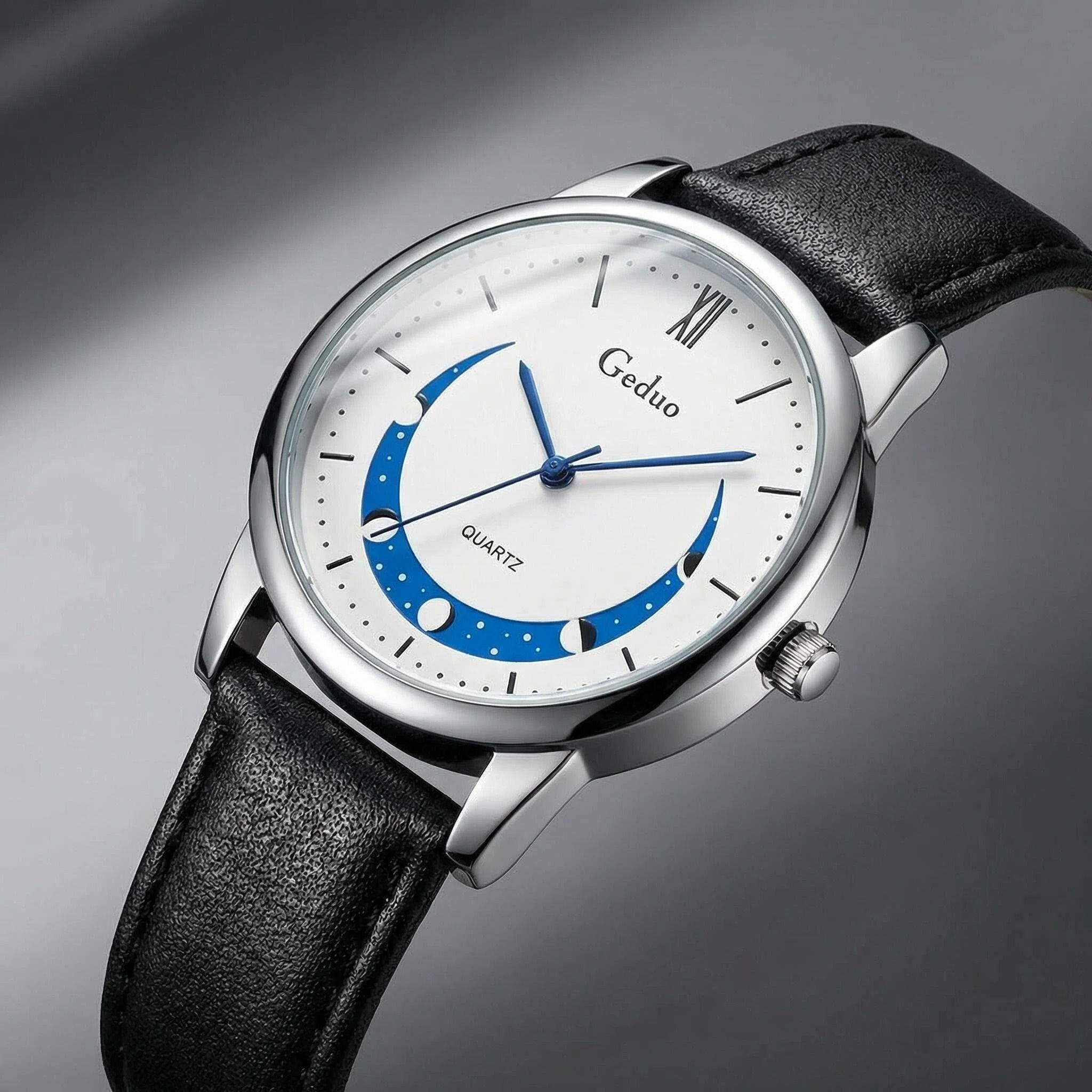 Reloj Hombre Cuarzo Casual Correa Cuero Moda 2026