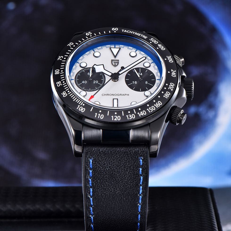 Miniatura: Reloj Hombre Pagani Design Panda Cronógrafo Cuarzo Racing