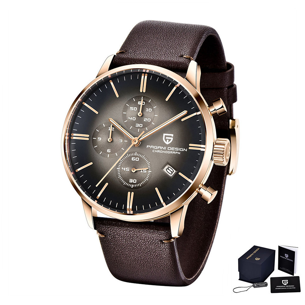 Miniatura: Reloj Hombre Pagani Design Cronógrafo Japonés VK67 Impermeable