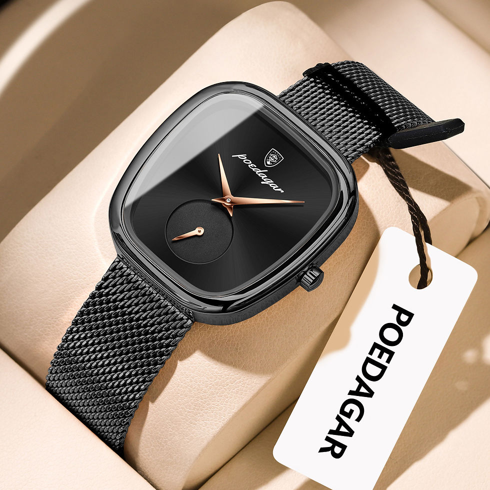 Miniatura: Reloj POEDAGAR Mujer Acero Inoxidable Resistente al Agua