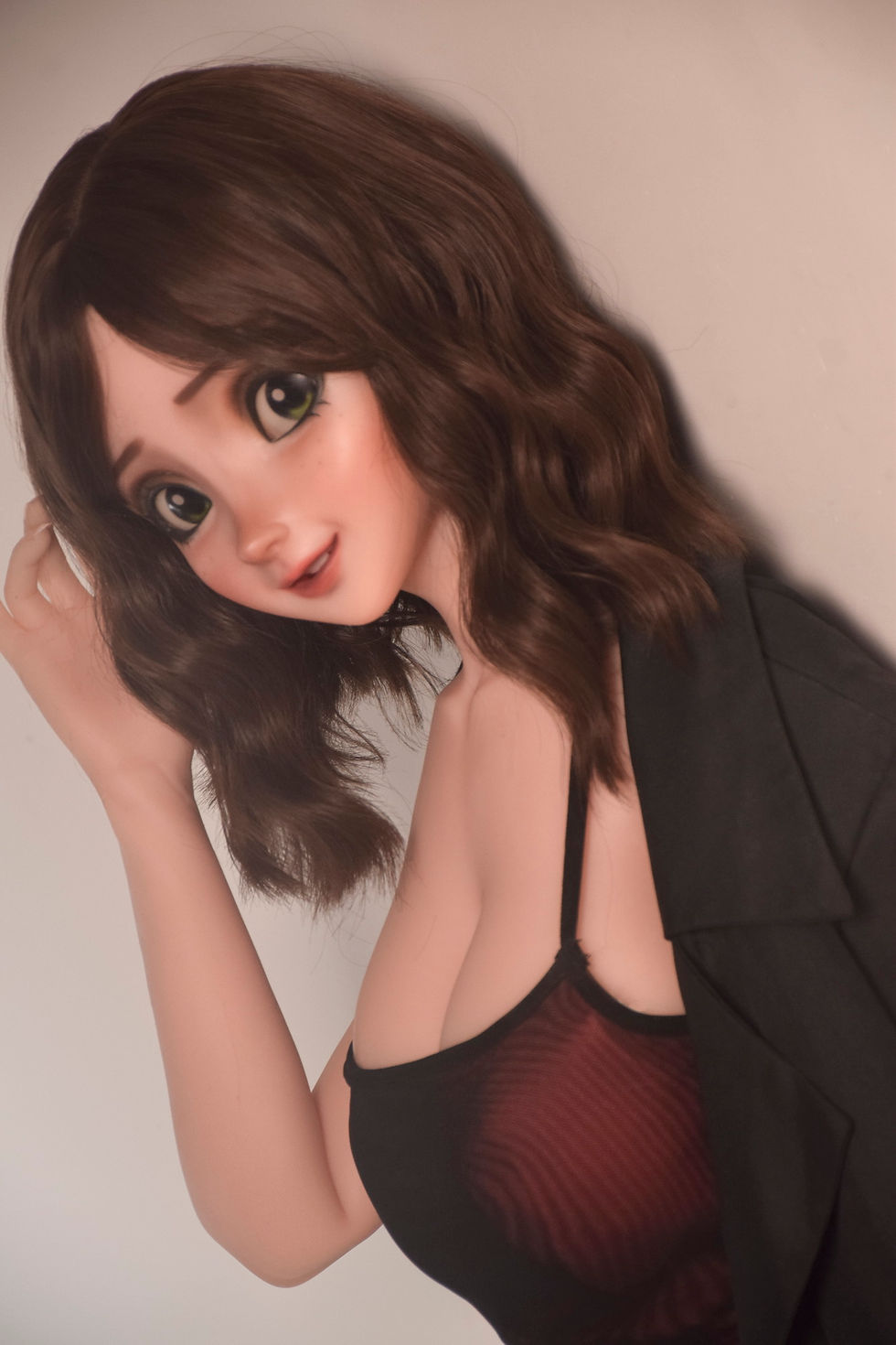 縮圖：ElsaBabe 愛莎貝兒- DHR006珍妮·米勒 Jenny Miller - 148cm-(全矽膠)