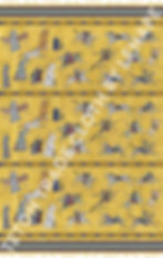 Thumbnail: Battle of the Rosebud Cotton Fabric designed by Tom Haukaas