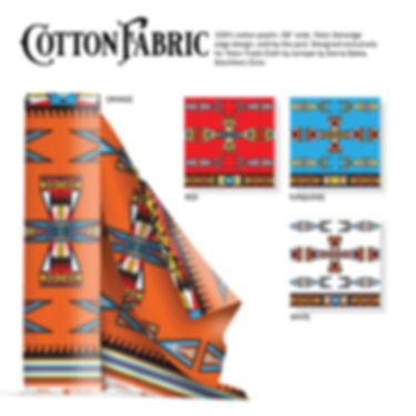 Cotton Fabric Designed by Sierra Bates for Teton Trade Cloth