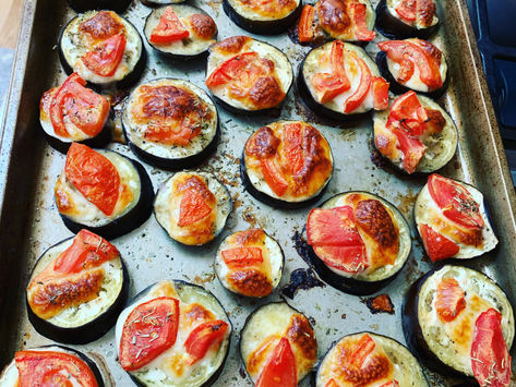 EGGPLANT PIZZAS