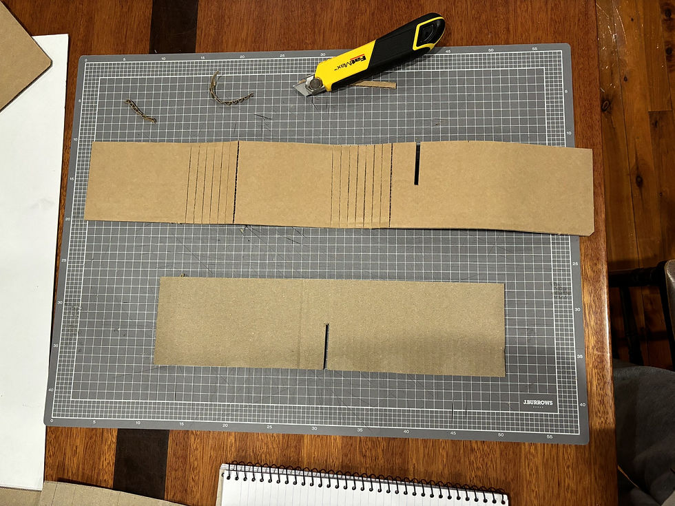 Cardboard Prototype Parts