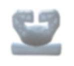 Detailaufnahme des rewagi® Zwischenfeststellers für Schienen mit präziser Verarbeitung und stabiler Konstruktion.