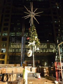 Giant X'mas Tree For HK Winterfest
