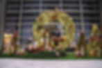 Christmas setup at AIA Central, Hong Kong