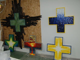 Mosaic Inserts Nearing Completion
