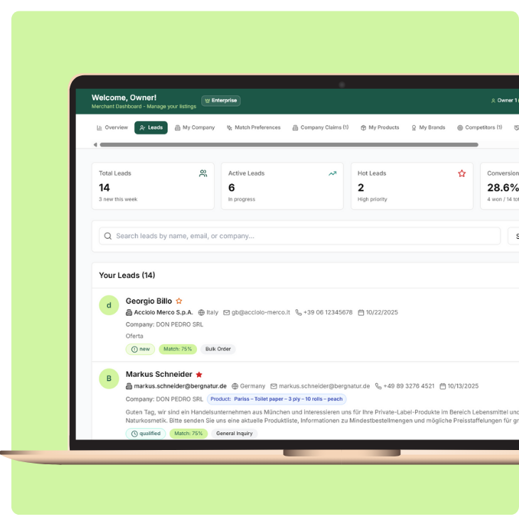 Merchant tools and features