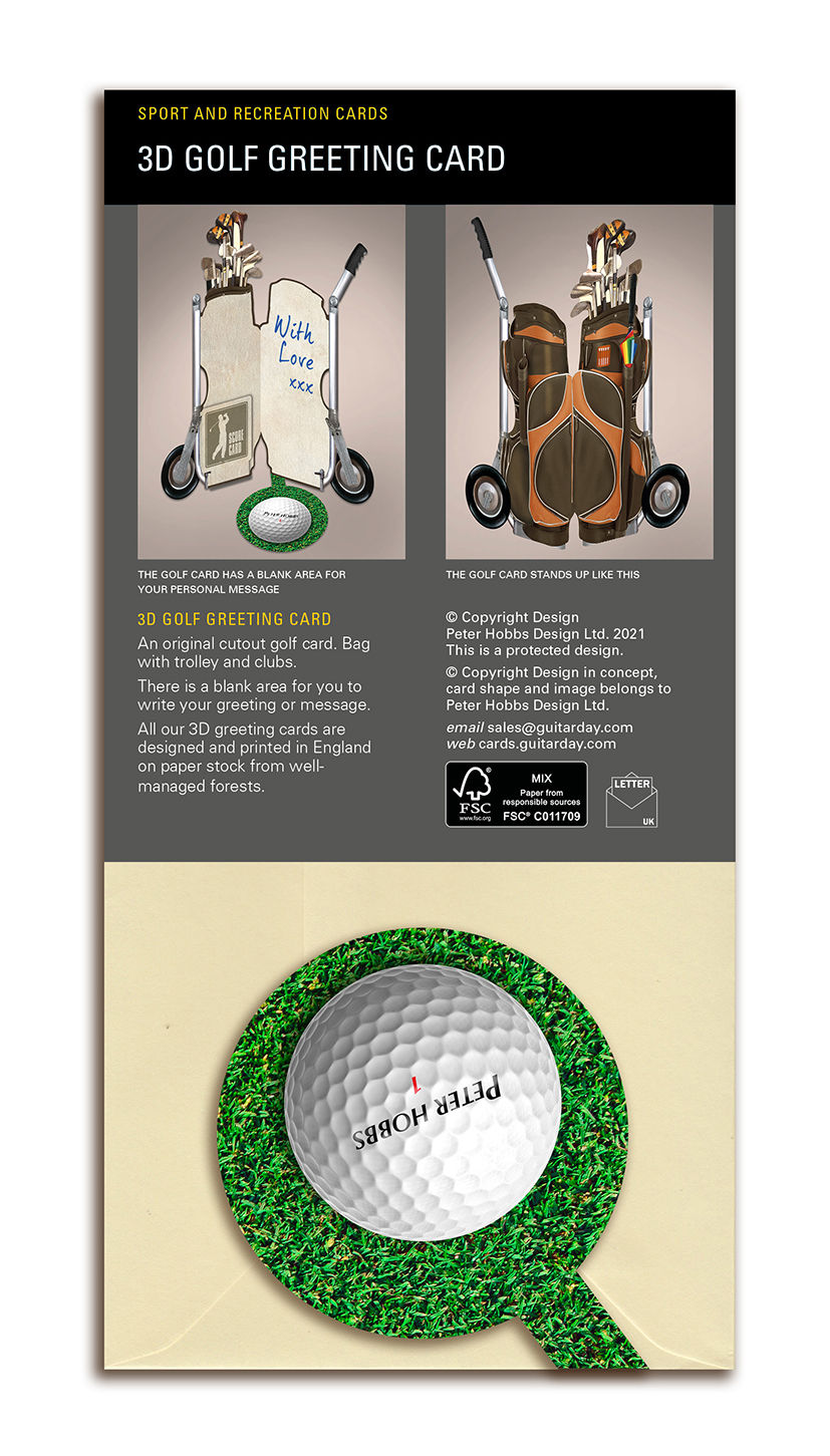 Thumbnail: Golf Greeting Card