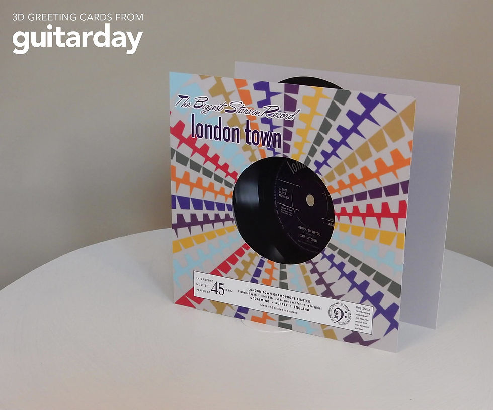 Thumbnail: Op Art 1960’s Record Card