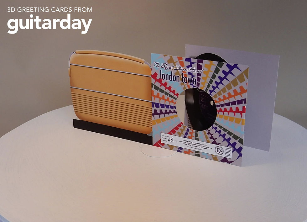 Thumbnail: Op Art 1960’s with Radio Card