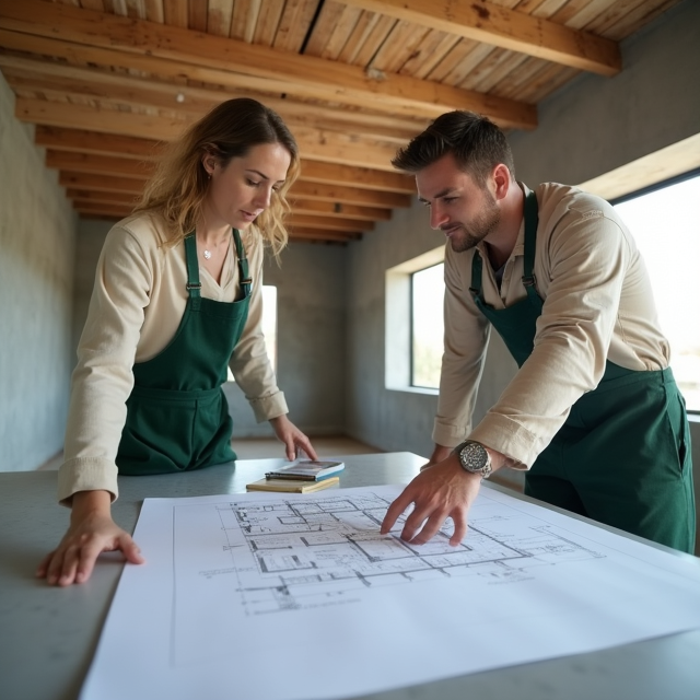 客變圖面審核、施工進度追蹤、多次現場複驗、問題點記錄與協調、客變品質保證。