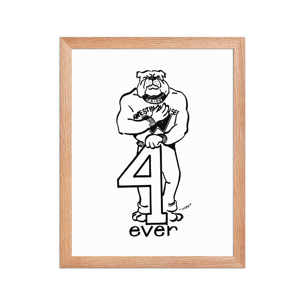 Thumbnail: "Bulldog Pride" Framed