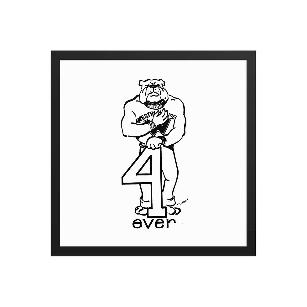 Thumbnail: "Bulldog Pride" Framed