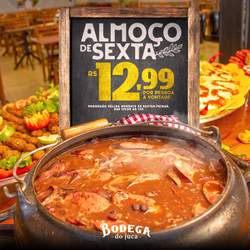 Promoção almoço Bodega
