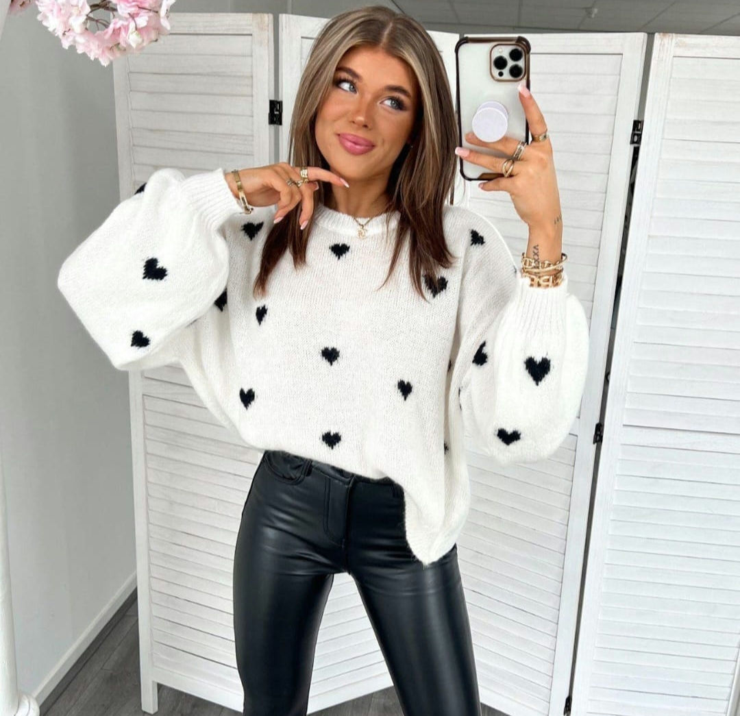 Bella Heart Jumper