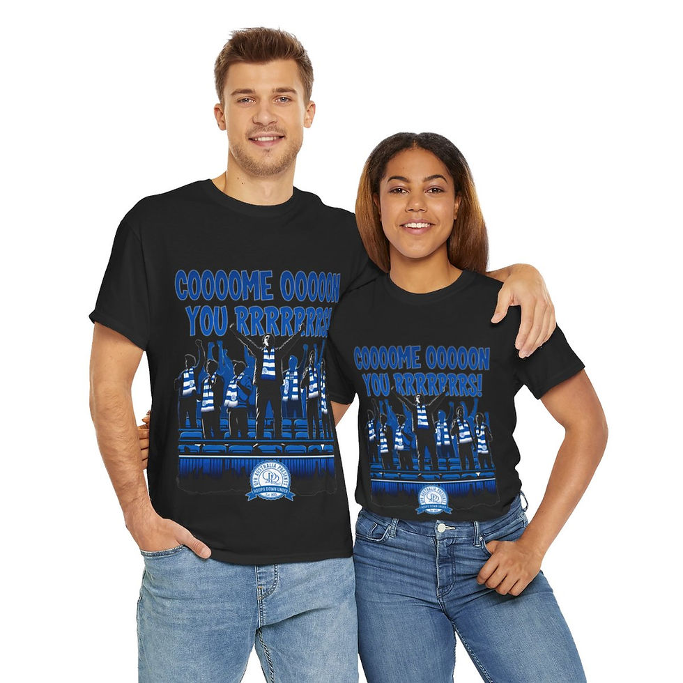 Thumbnail: Unisex Heavy Cotton Tee (COME ON YOU RS SUPPORTERS)