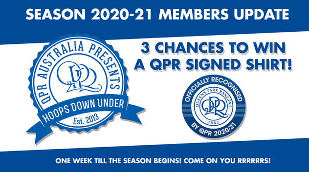SEASON 2020-21 MEMBERS UPDATE