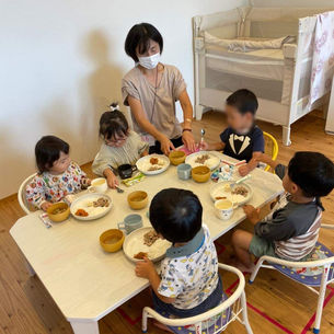 お集まり(給食)