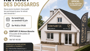 Semi-marathon de Genappe: retirez votre dossard chez CENTURY 21 Maison Blanche et tentez de gagner 100 € chez Décathlon !