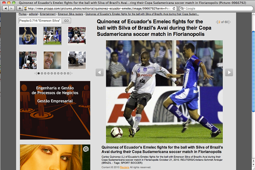 Copa Sulamericana 2010 Reuters