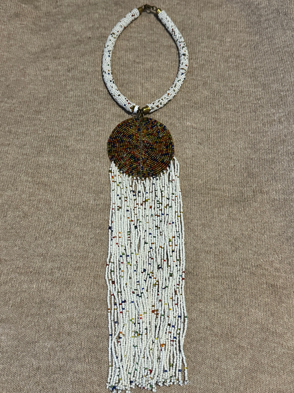 Thumbnail: Long  colourful  necklaces 