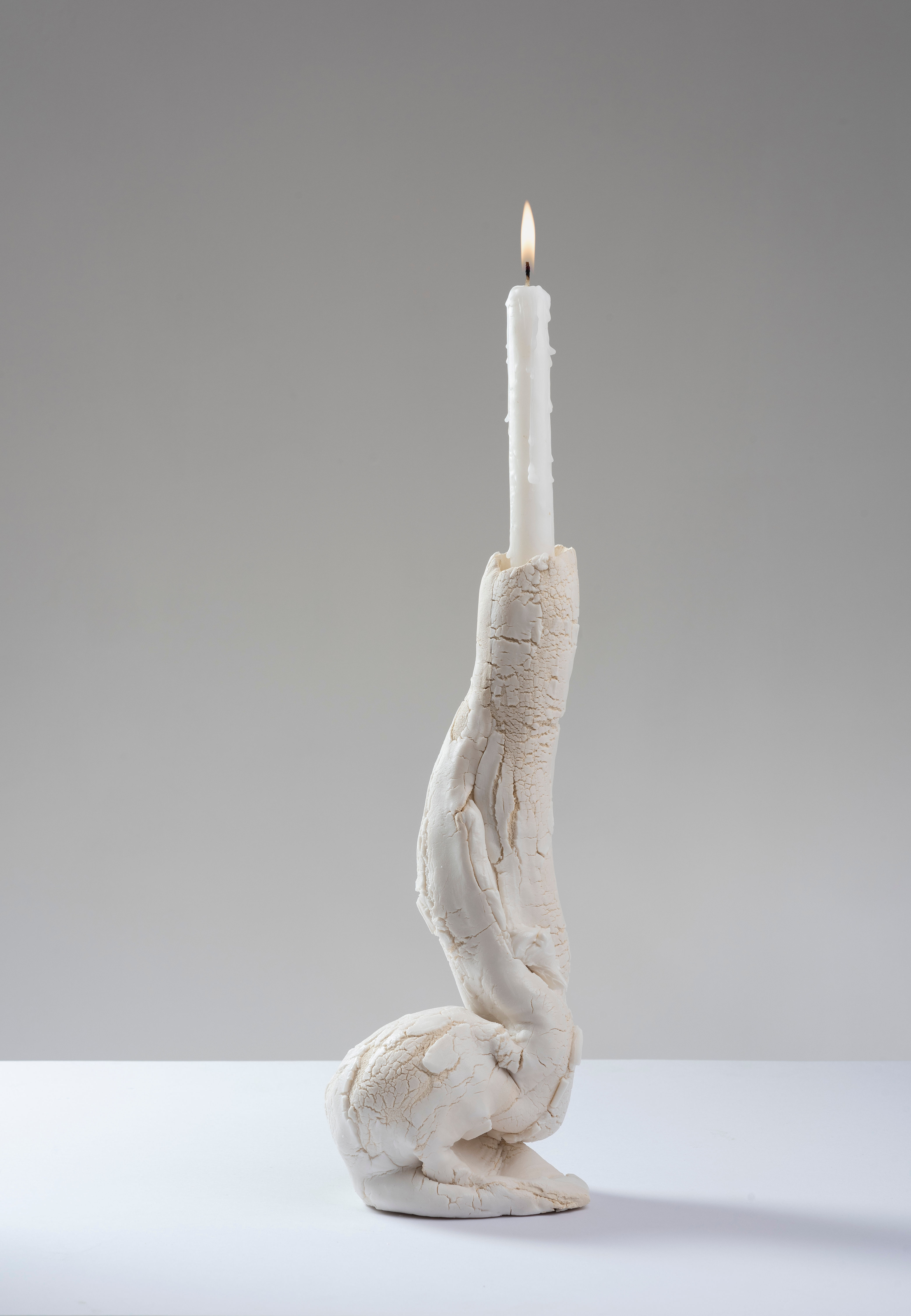 LOG. CANDLEHOLDER 10