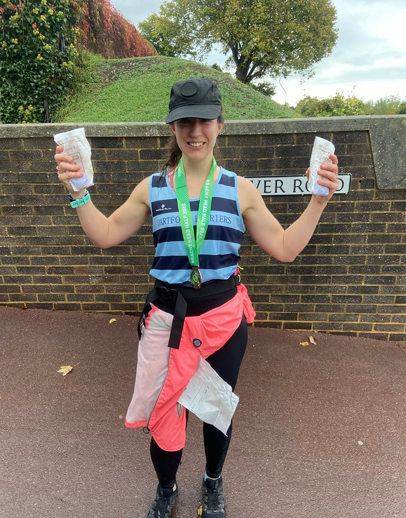 Post Beachy Head 1/2 marathon - I’d recommend it ;)