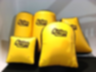 Inflatable Paintball bunker field set