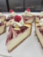 Keto Raspberry & Almond Cheesecake