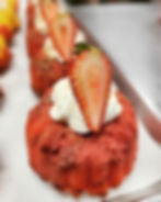 Keto Strawberry Bundt Cake