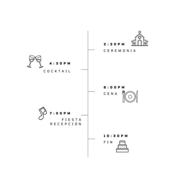 Black and White Minimal Wedding Itinerary.png