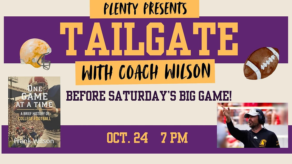 Tailgate with Coach Wilson