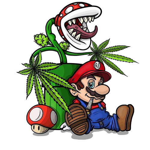 Mario Stoner Sticker | Prints2Stickers