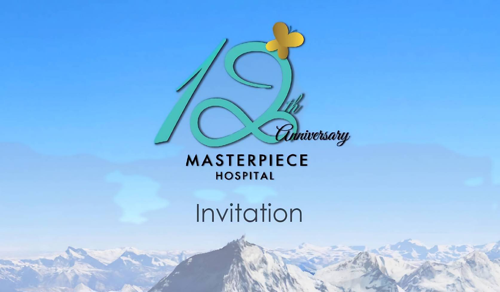 Masterpiece Hospital: 12 ปีแห่งความเป็นเลิศ