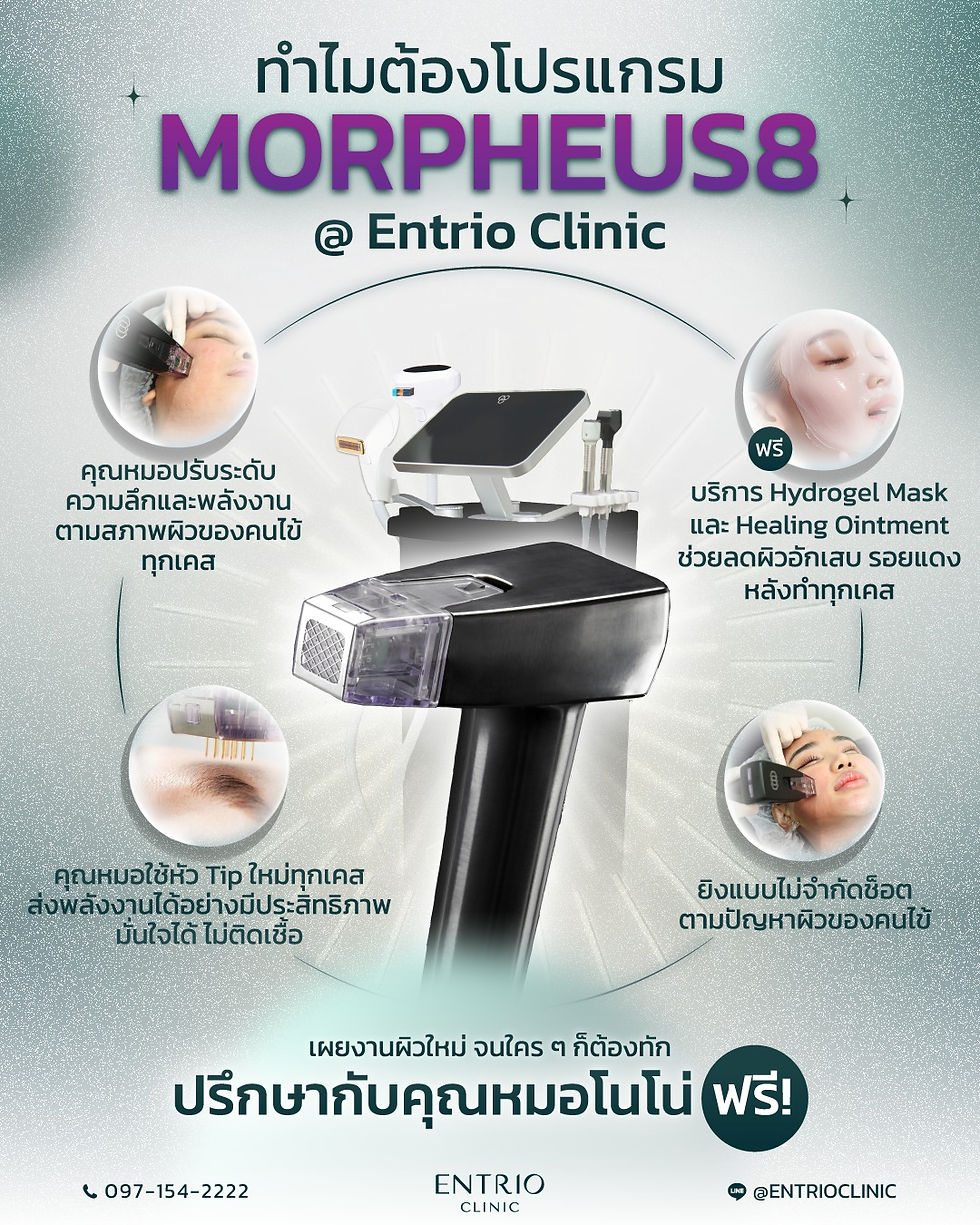 เจาะลึก 'Morpheus8' – การฟื้นฟูผิว ลดไขมันเล็กน้อย และกระตุ้นคอลลาเจนหลายมิติ (The Skin Refiner & Volume Reducer)