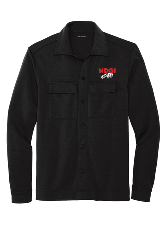 Thumbnail: Double-Knit Snap Front Jacket