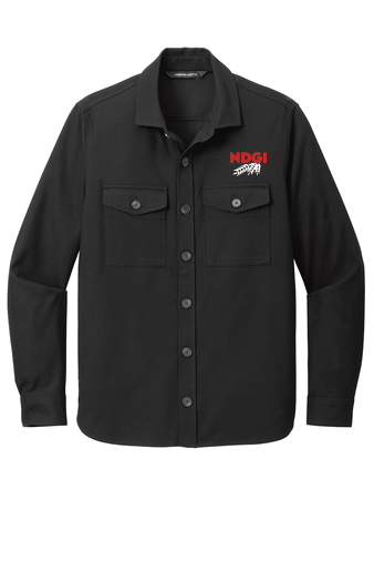 Thumbnail: Long Sleeve Twill Overshirt