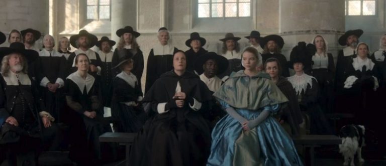 Nella sitting in church