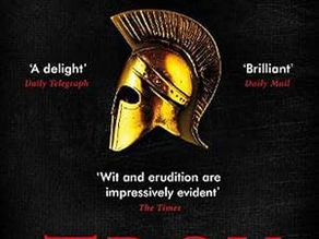 Greek helmet on a black background
