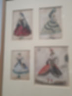 Costume designs by Worth